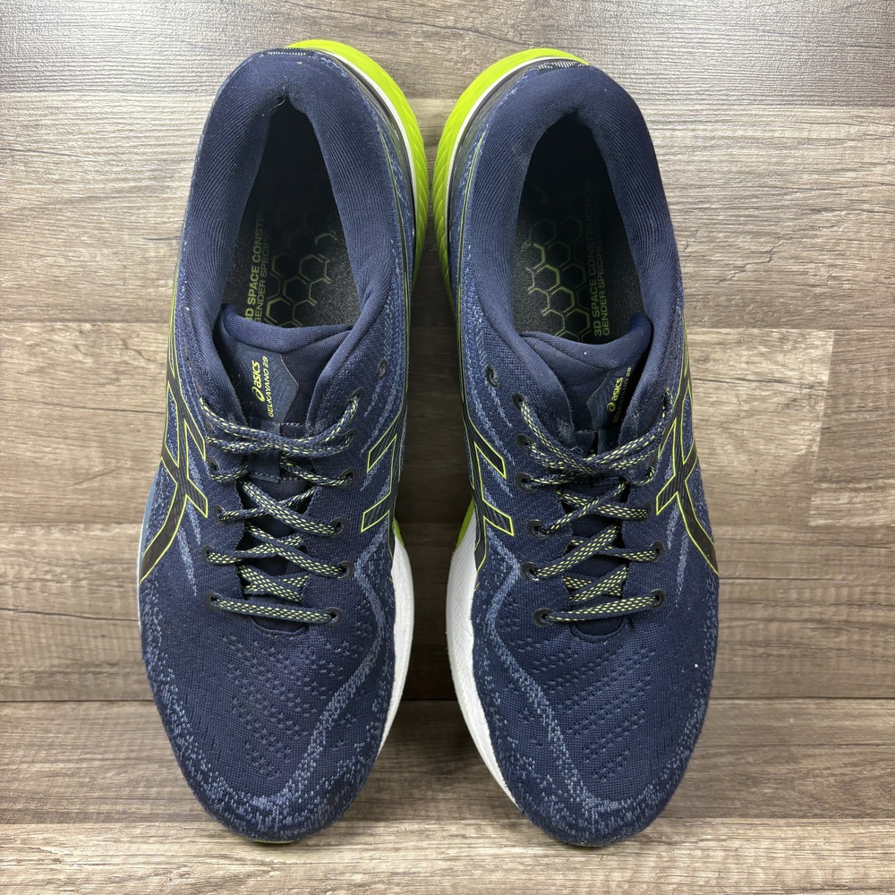 Asics Gel-Kayano 29 Blue Green Mens US Size 13 EUR 48 1011B440 Running Shoes - Picture 7 of 9